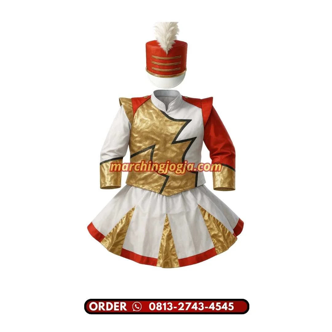 Baju Pasukan Drumband Di Riau Indragiri Hilir Tempuling Desa Harapan Jaya