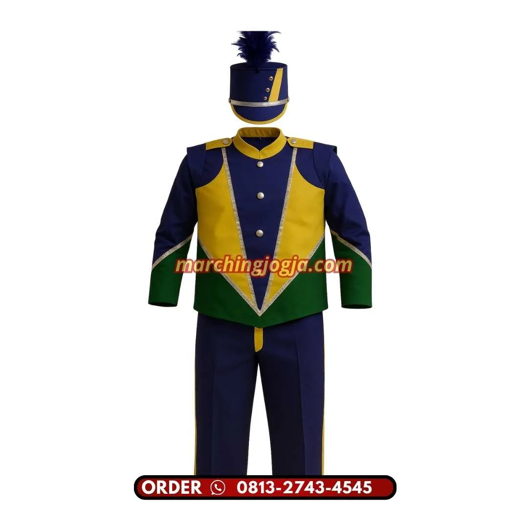 Kostum Penari Drumband Di Riau Indragiri Hilir Kateman Desa Tagaraja