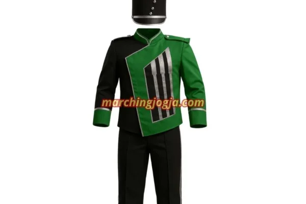 Kostum Drumband Sederhana di Kalimantan Barat Kapuas Hulu Putussibau Selatan Desa Sayut/siyut