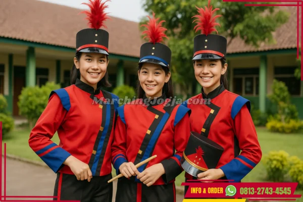 Baju Drumband di Jawa Tengah Demak Sayung Desa Karangasem
