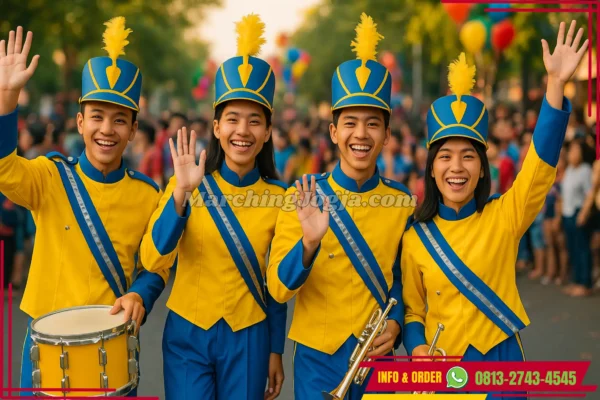 Kostum Drumband Terbaru di Jawa Tengah Demak Mranggen Desa Waru